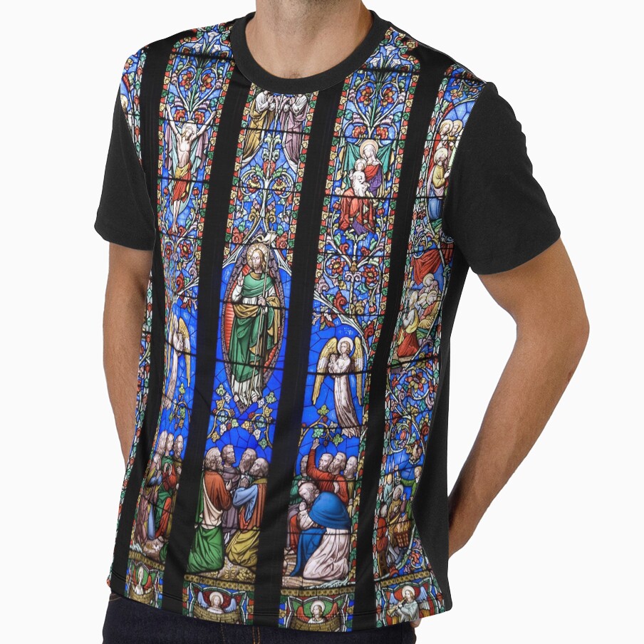 Church Stained Glass Window by 4HornCreative
