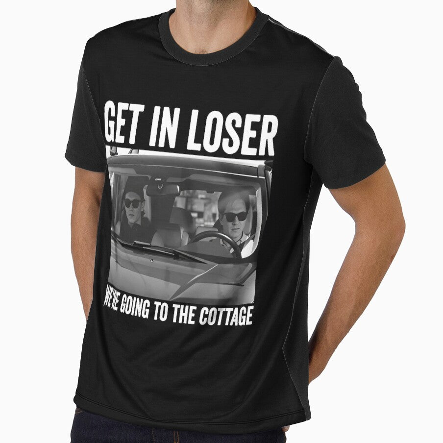 Get In Loser We're Going To The Cottage, I'm Coming to the Cottage, Ilya Rozanov and Shane Hollander, Heated Rivalry The Cottage, Ilya and Shane Hockey Romance - Heated Rivalry by rexedmee8