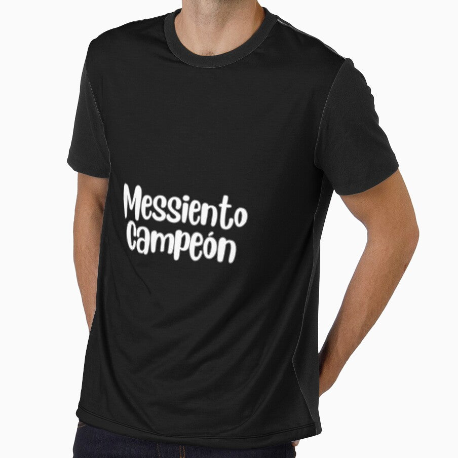 Messiento campeón soccer futbol quote art by The-GOAT-Store