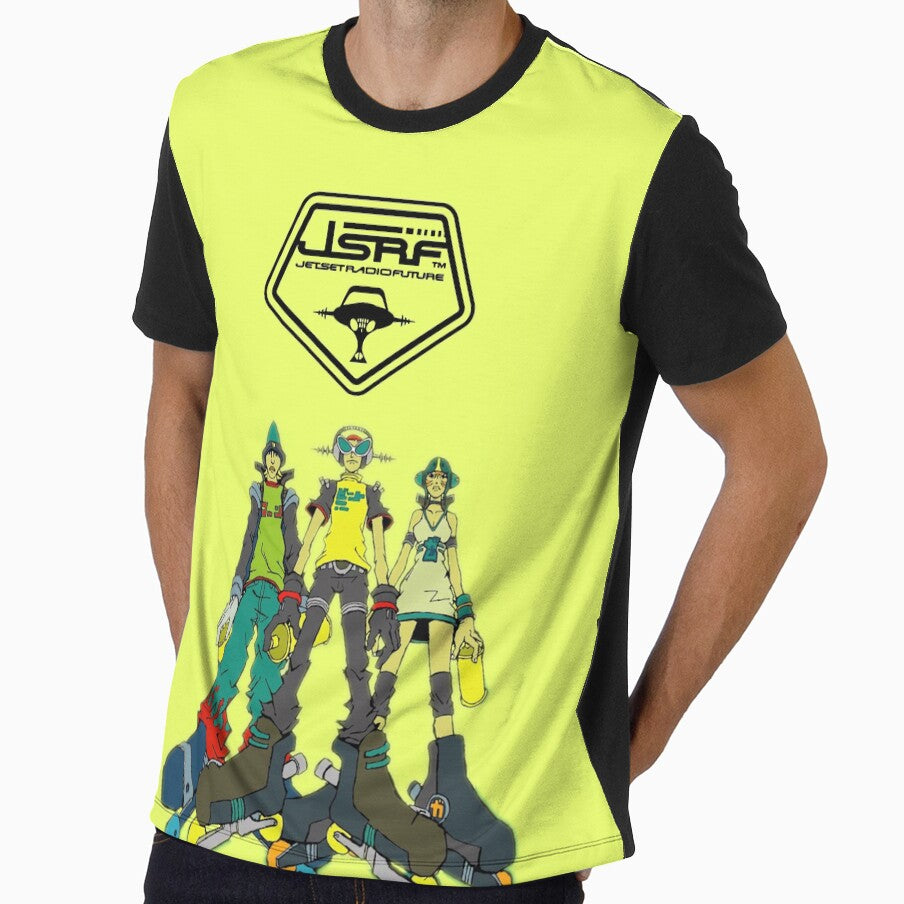 Jet Set Radio Future (JSRF) The GGs Logo Black by everything4eva