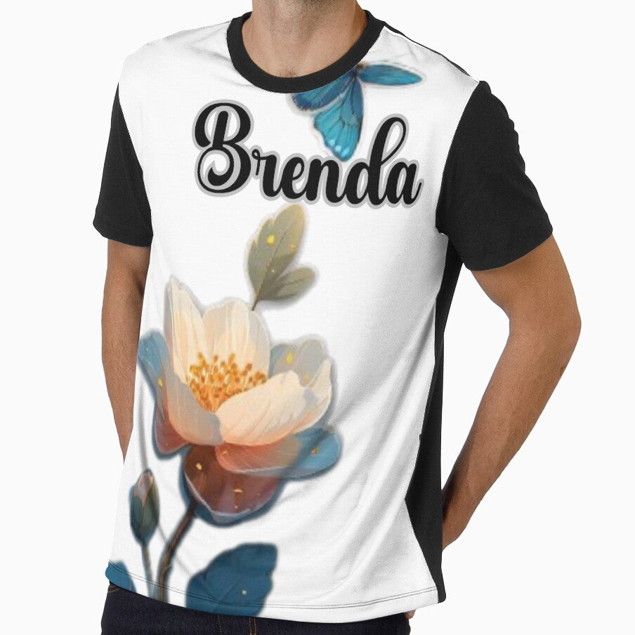 Brenda Butterfly Flower Name by CozyBlobStudio
