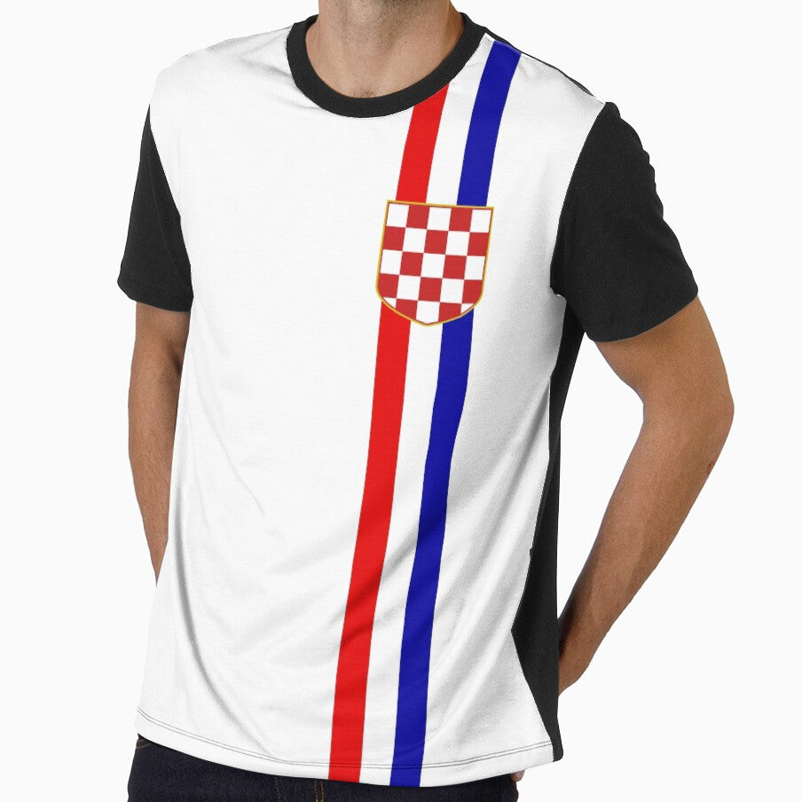 Croatia crest with tri-colour strip Hrvatska by Velered Designs ⚜️