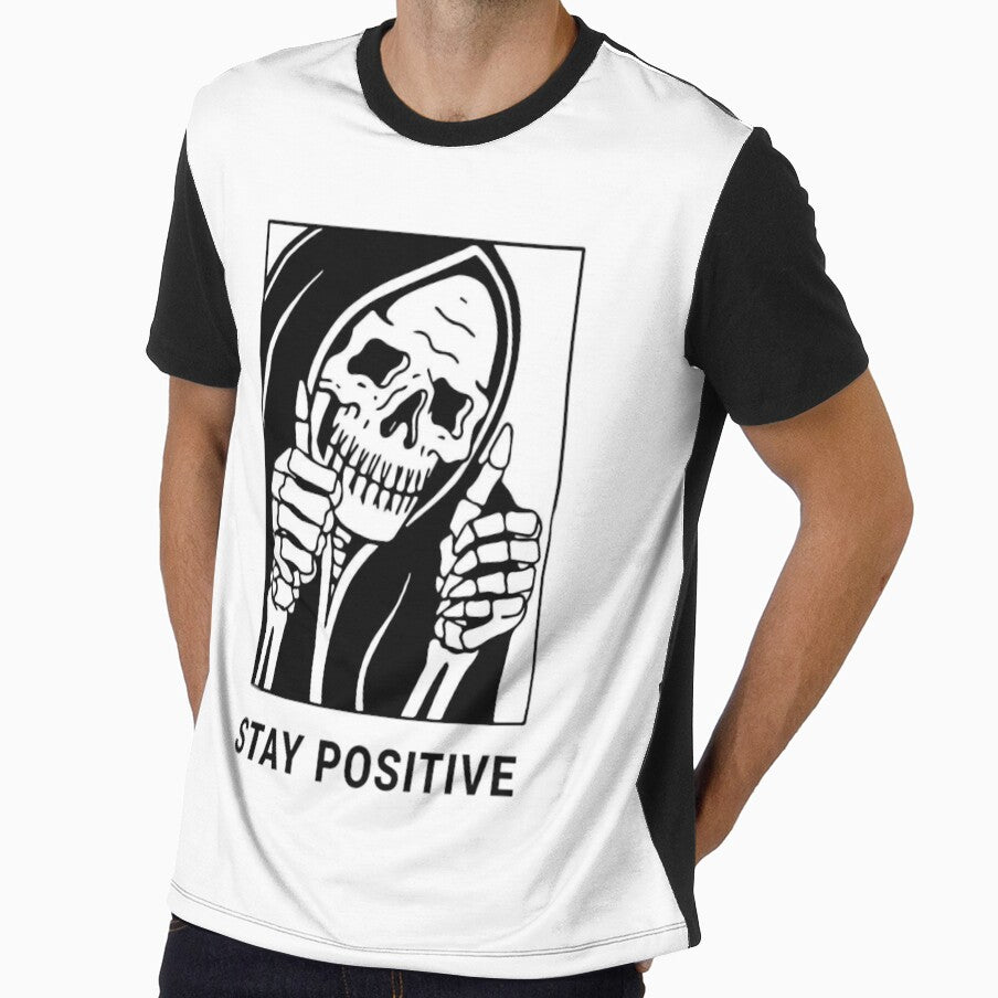 Stay Positive , Reaper , Waterproof, Hydro Flask by ng0nanthit