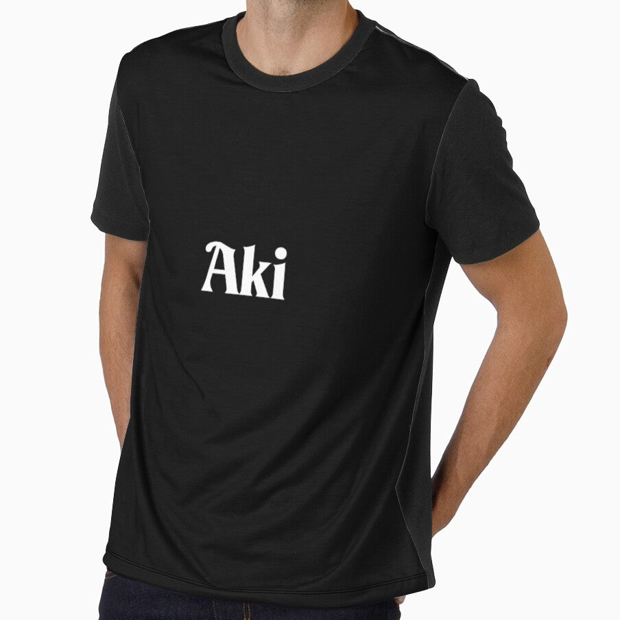 Name Aki White Deneane Font by Art in My Loft