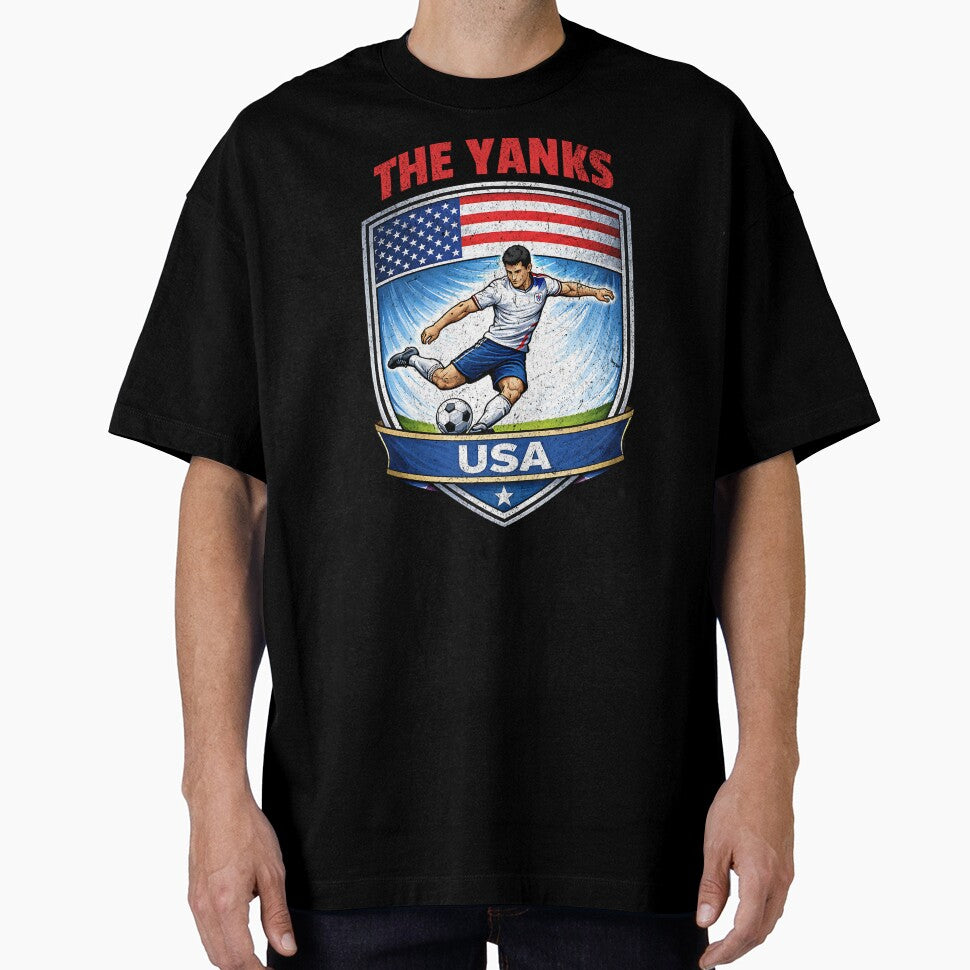 USA Vintage Soccer Badge 2026 - The Yanks Edition by Tee Nook