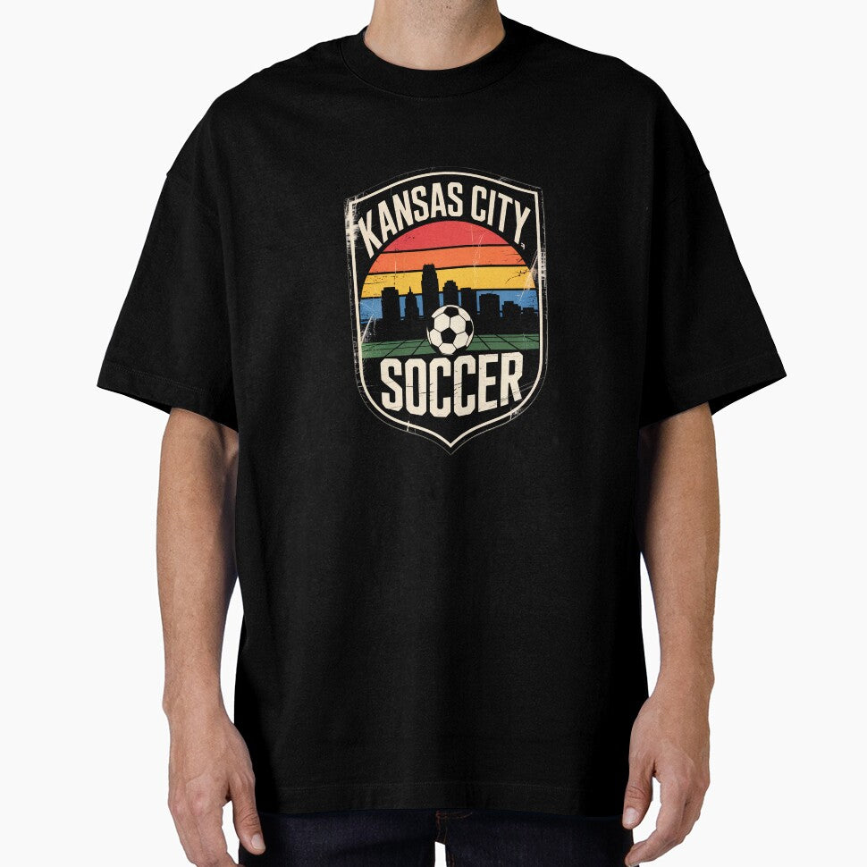 Vintage Kansas City Soccer Gift - Retro Badge by EverydayThreadz