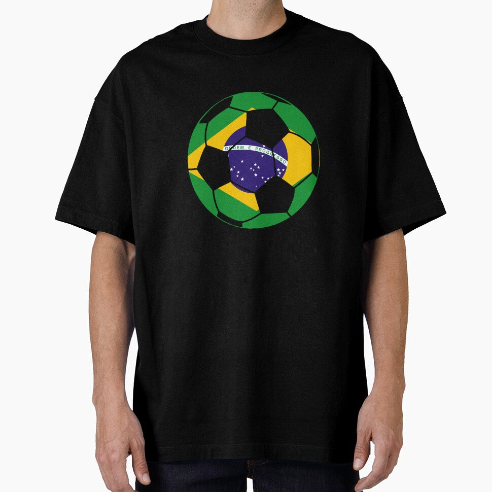 Brazil Flag Soccer Ball by FinalScoreClub