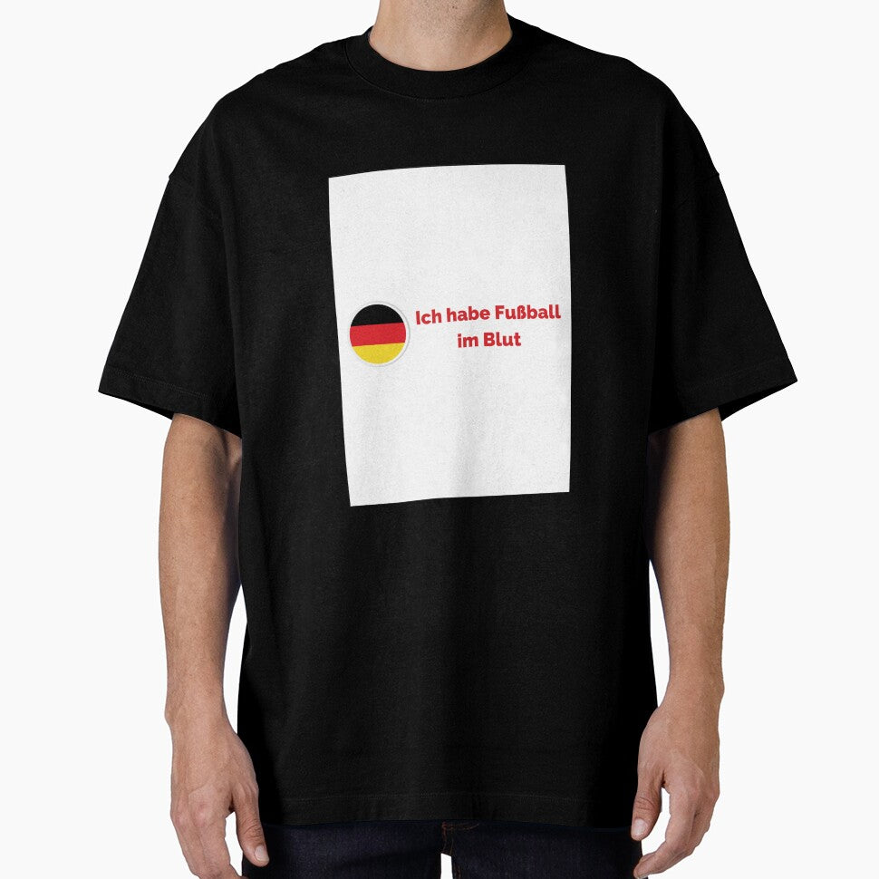 Ich habe Fußball im Blut -  Football Design - Germany by RM-Journey