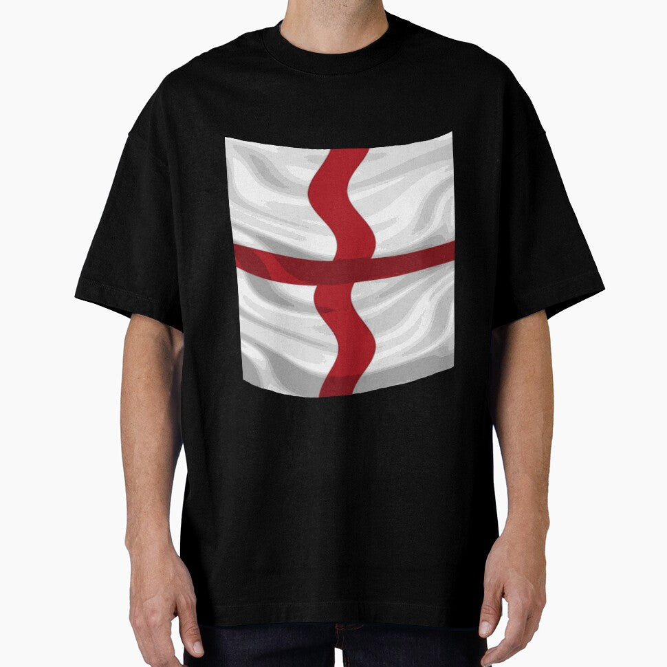 Stylized Flag Of England St George Cross by taiche