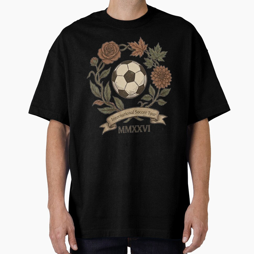 2026 International Soccer Tour Vintage Floral Crest by rygenr8