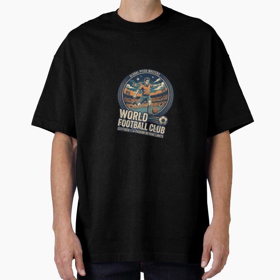 World Football Club Vintage Retro Soccer Player 2026 by Dream Weave Studio