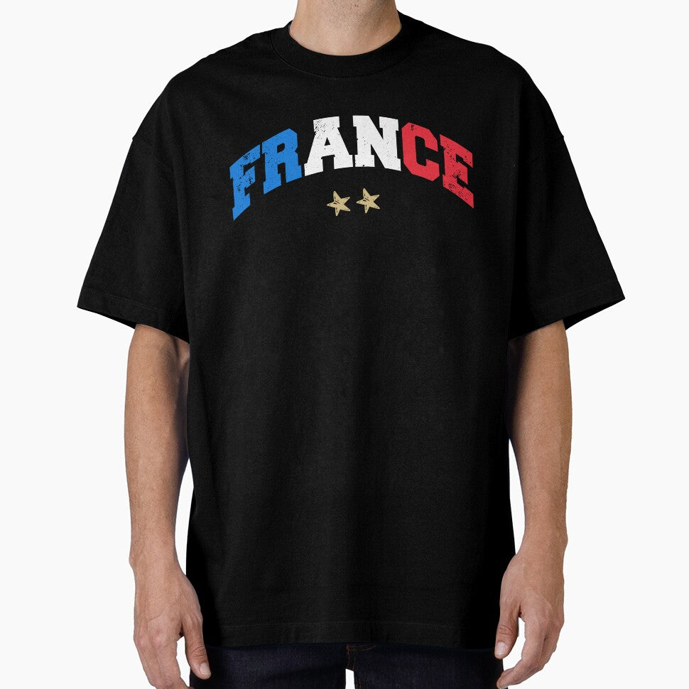 France Soccer Shirt Football Fan French Flag by HandicraftArt