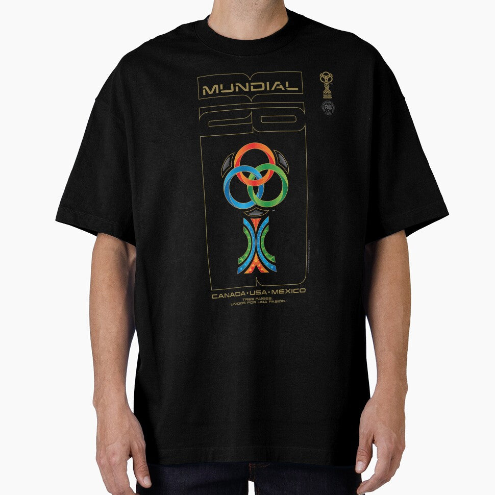 Mundial 26 Three Nations Passion, Rivalry and Unity - World Cup Graphic – Canada USA Mexico - Mundial 26 Three Nations World Cup – Soccer & National Passion by RSC-STORE