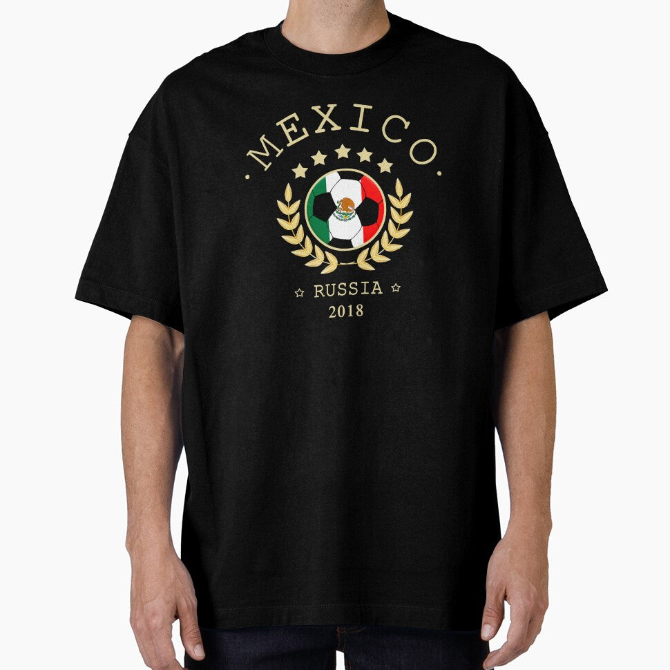 Mexico Mexican Soccer Team Russia 2018 T Shirt Football Fan copa mundial by edinson753