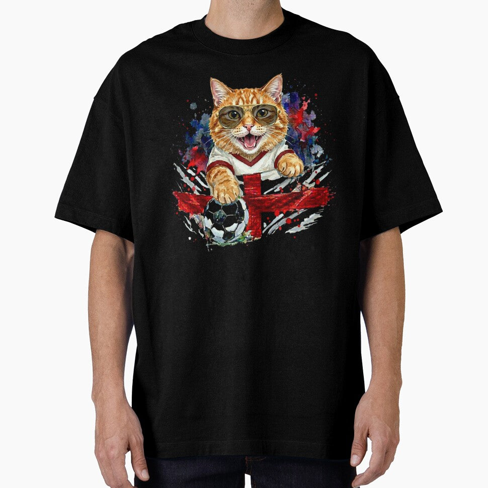 Ginger cat World Cup England Suppawter by The Suppawters