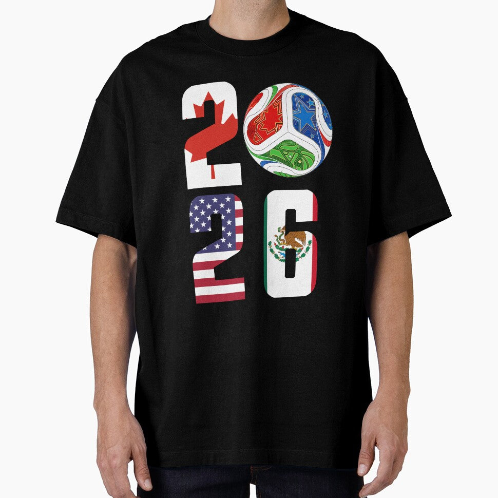 2026 Football Host Nations Canada USA Mexico Design by THAT'S WHAT TEE SAID