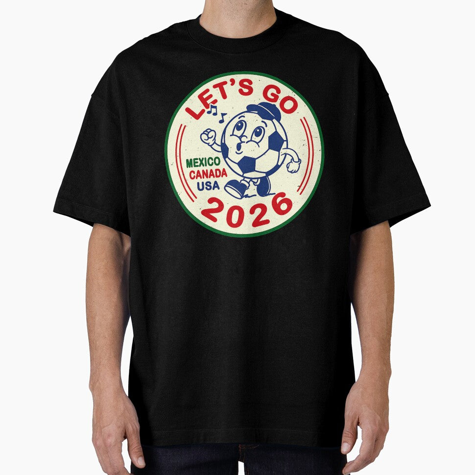 Let's Go Mexico Canada USA 2026 World Cup Football Fan by LeoSnarf