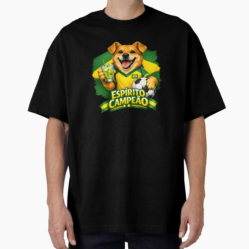 Brazilian Caramel Dog Soccer Fan by Fumo-Dolce