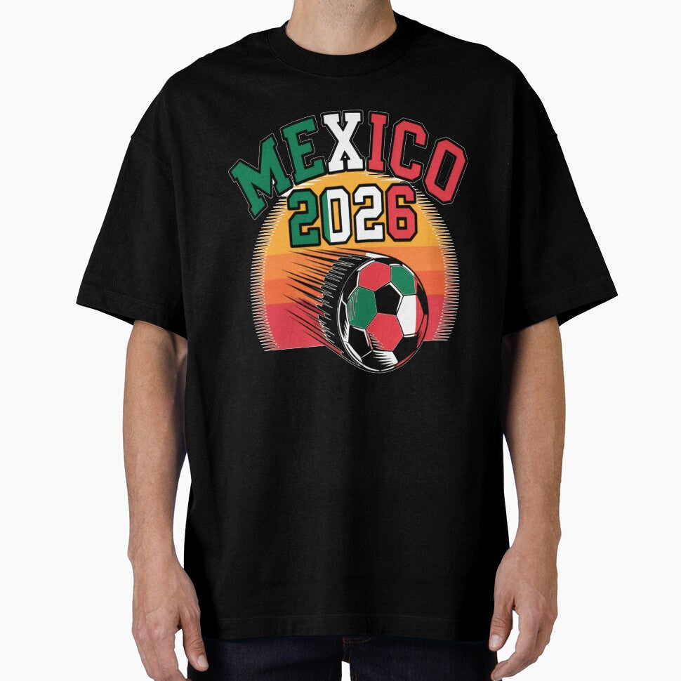 Mexico 2026 Vintage Soccer Shirt Retro Futbol Fan Tee by Ulykit