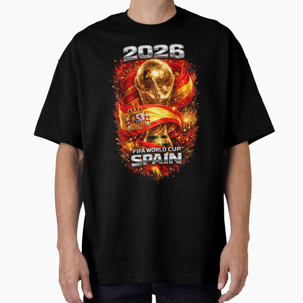 Spain 2026 Football World Cup Design by Retro Arabica