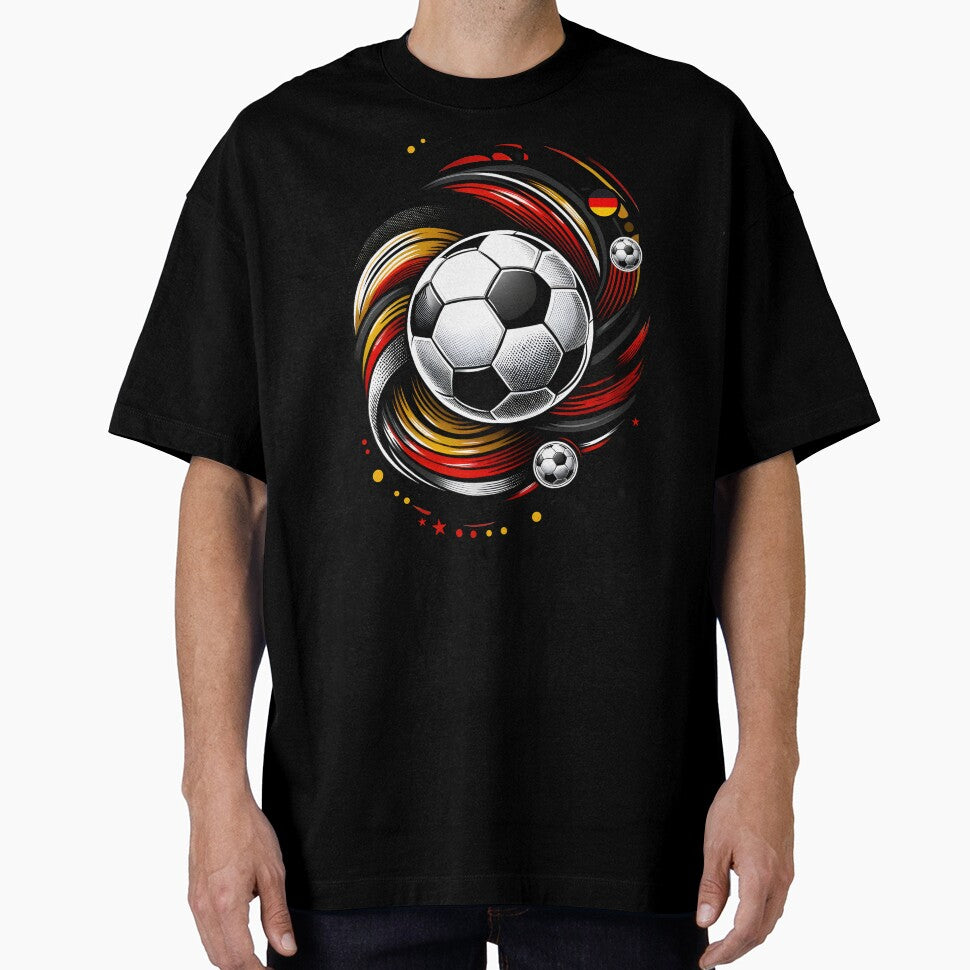 Football Germany Team Abstract Flag Ball Euro by Infinitee8hirts