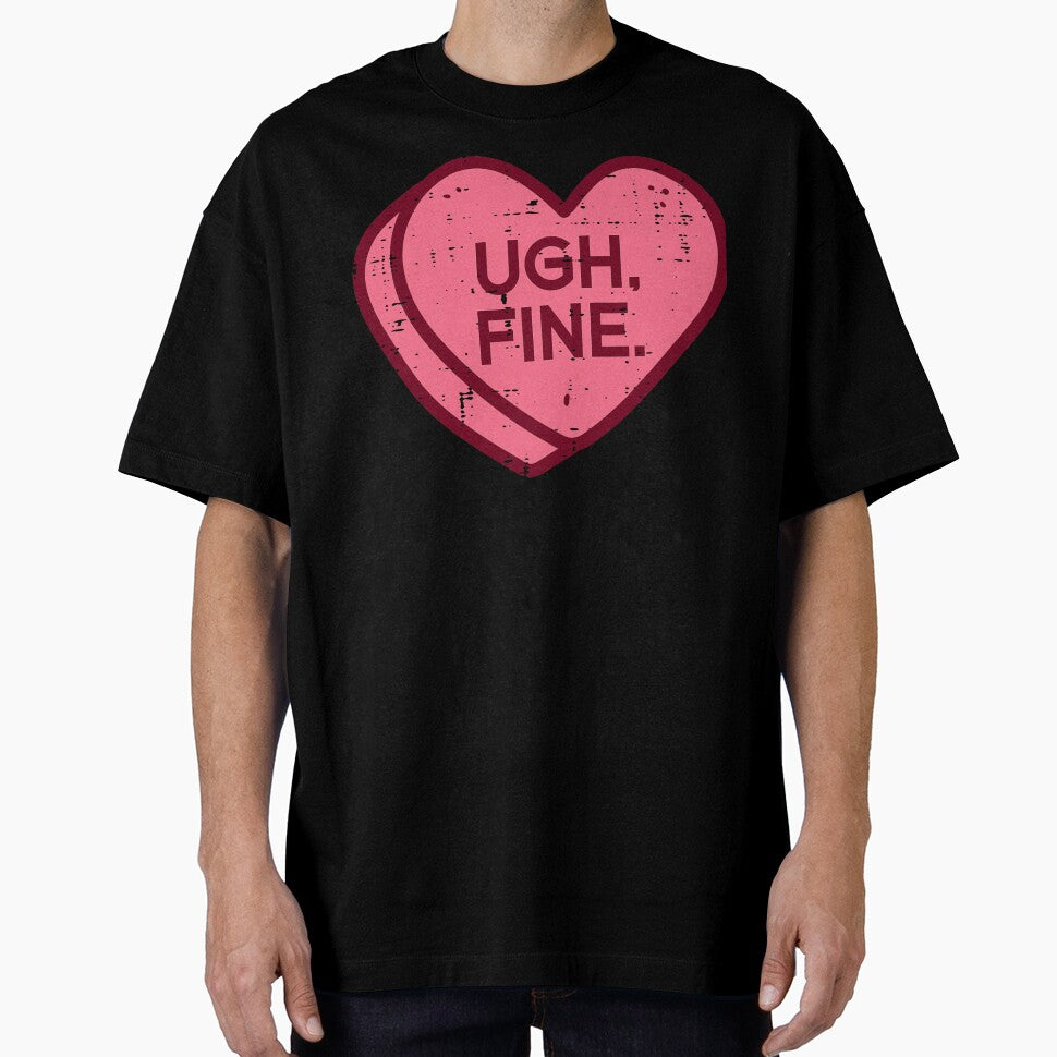 Anti Valentines Day Candy Ugh Fine Funny Women Kids Men Teen by RobertKnow