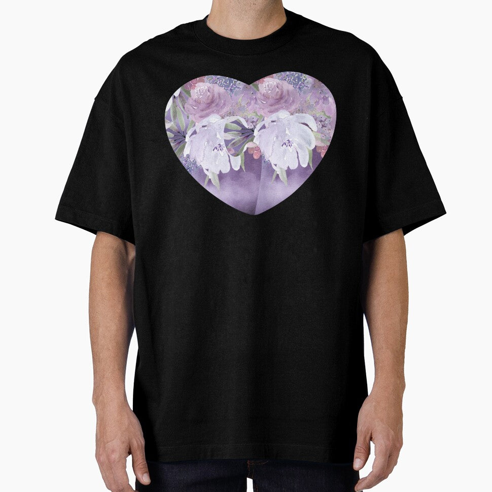 SOFT LAVENDER FLORAL by wildwhimsical