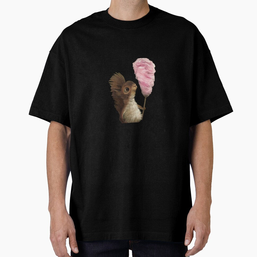 squirrel with cotton candy by Kat3112