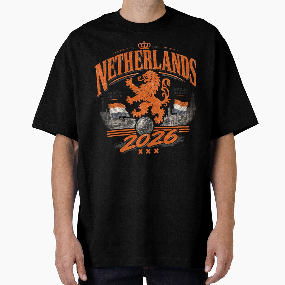 Netherlands 2026 Football World Cup Glory | Oranje Fan Supporter Shirt by rushaib