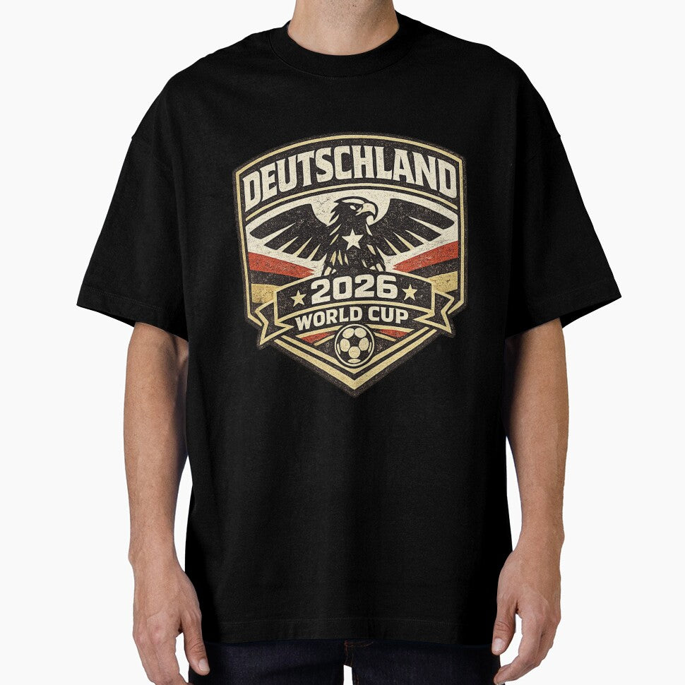 Deutschland 2026 World Cup Vintage Eagle T-Shirt by ArthUpscale