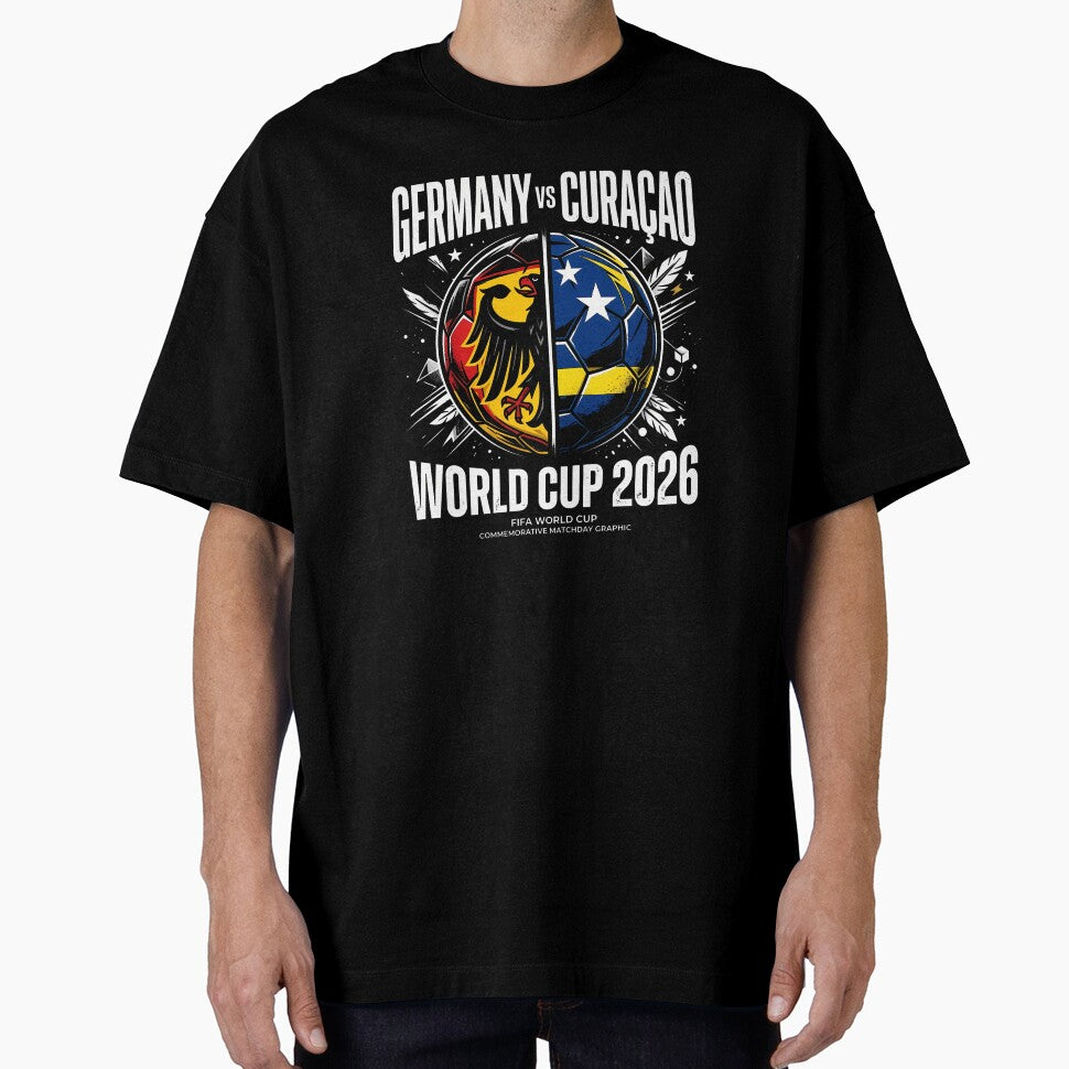 Germany vs Curaçao – World Cup 2026 Group E Match Classic T-Shirt by Badriiiii
