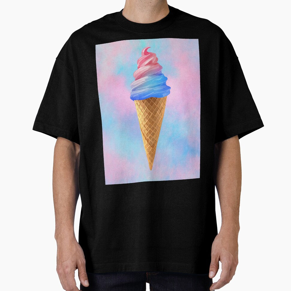 Carnival Cotton Candy Ice Cream Dream by Deborah Camp