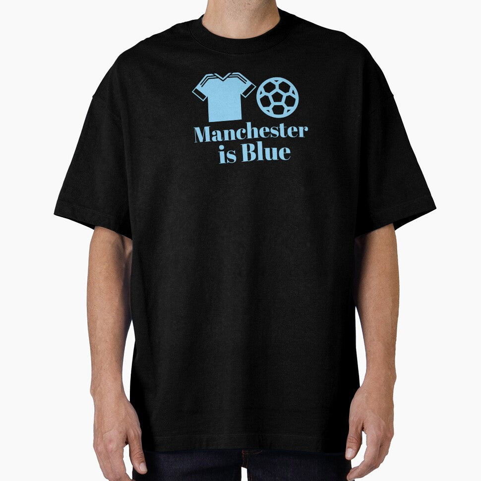 Manchester is blue by Boldandvivid