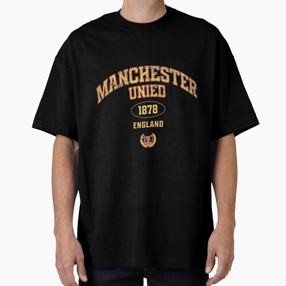 Vintage Manchester Football Club 1878 England Design | Limited Edition by ThomasGreenwald