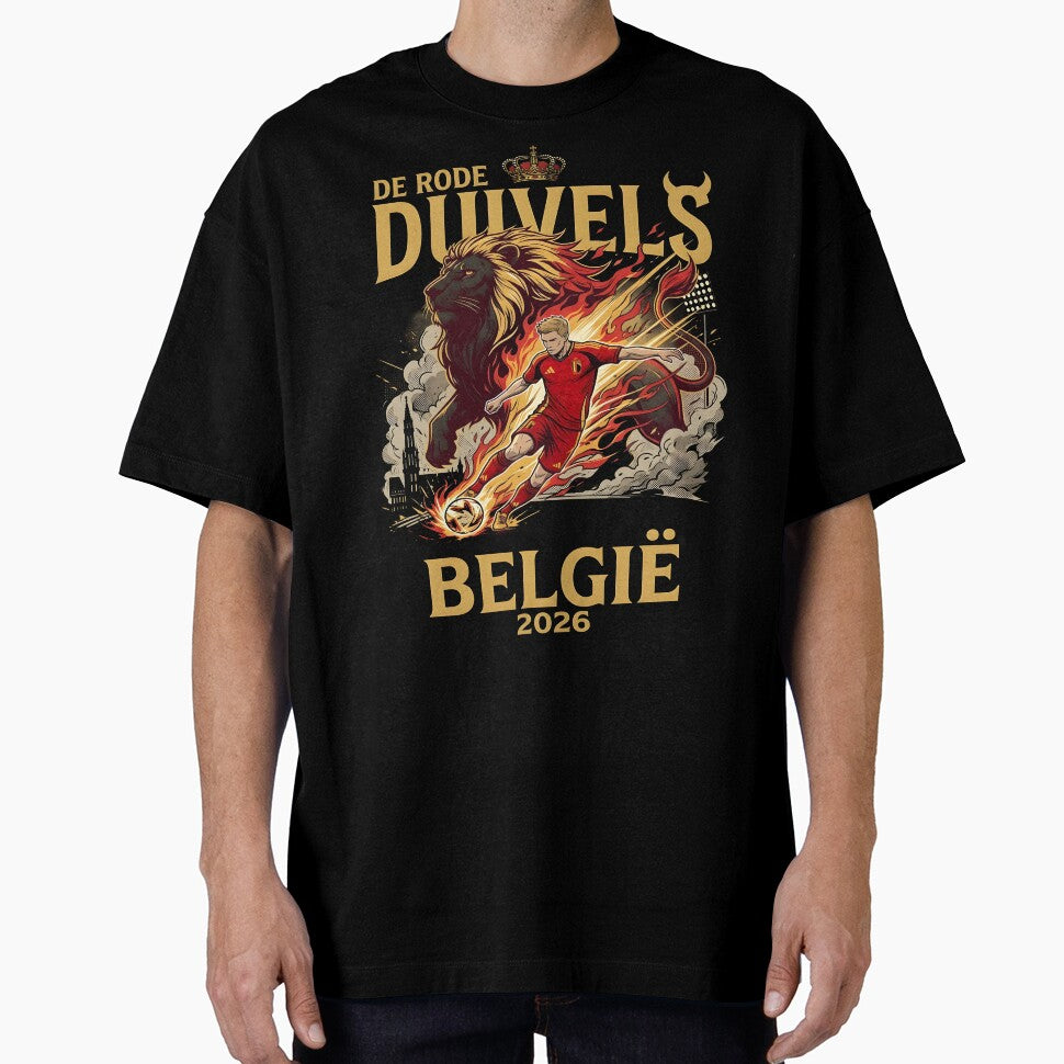 De Rode Duivels Belgium 2026 Design by VoidAnimeStudio