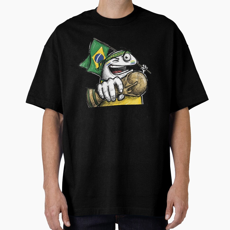 Funny Brazil Soccer Fan Flork Meme - Brazilian Football Champion ArtFunny Brazil Soccer Fan Flork Meme - Brazilian Football Champion Art by Ayiyi Shop