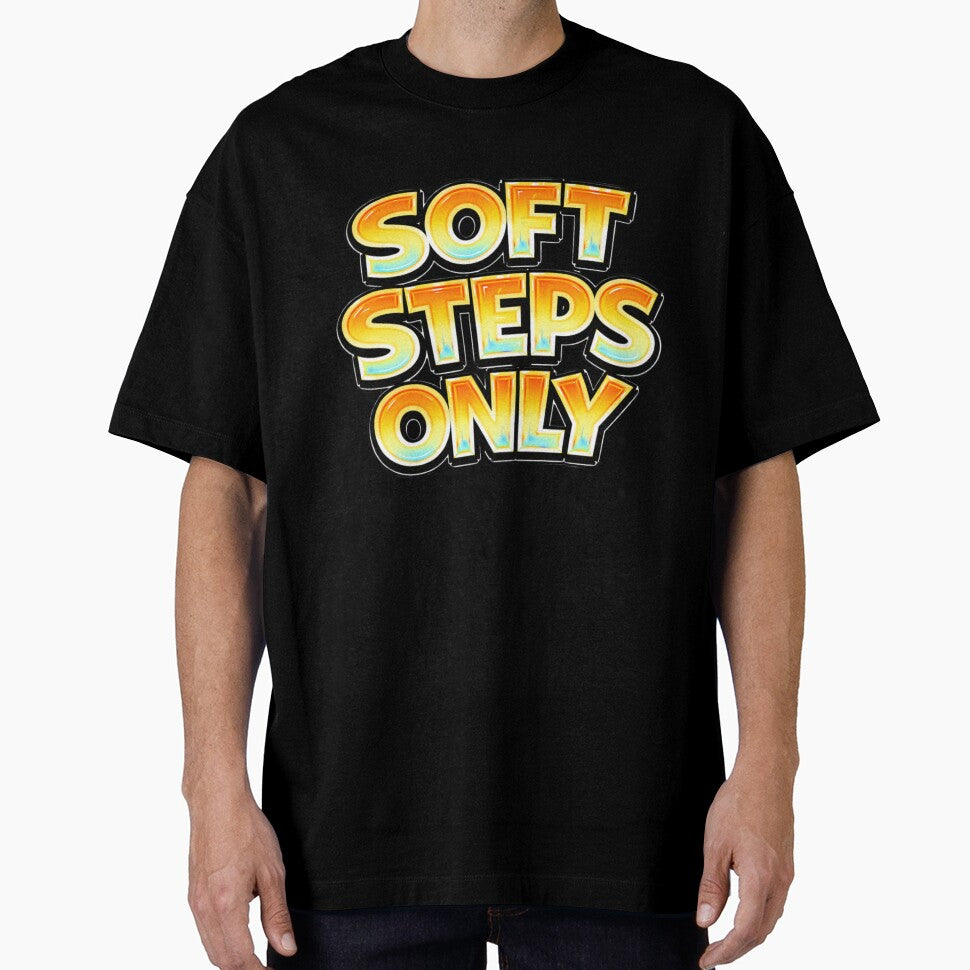 SOFT STEPS ONLY – hand drawn childlike typography by Mac Sketches