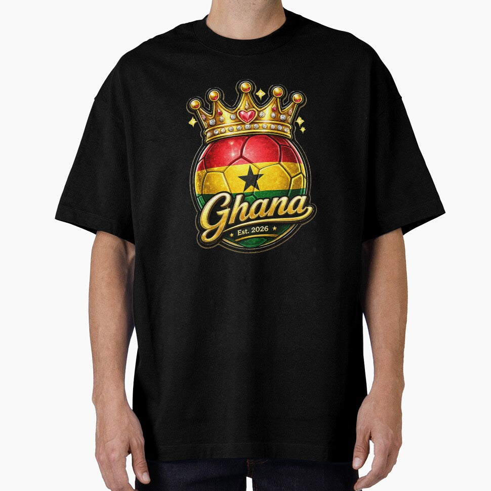 Ghana Football Fan Flag by QuiteOrbit