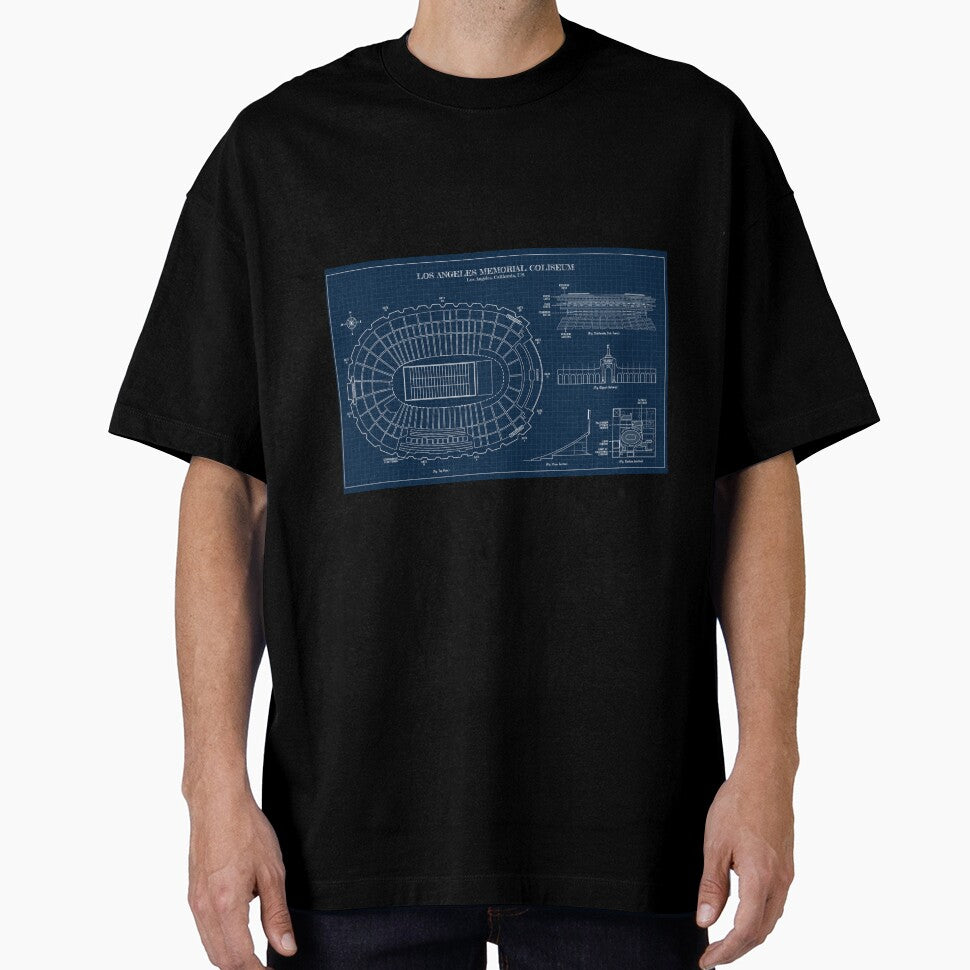 Los Angeles Memorial Coliseum (Navy) by BGALAXY