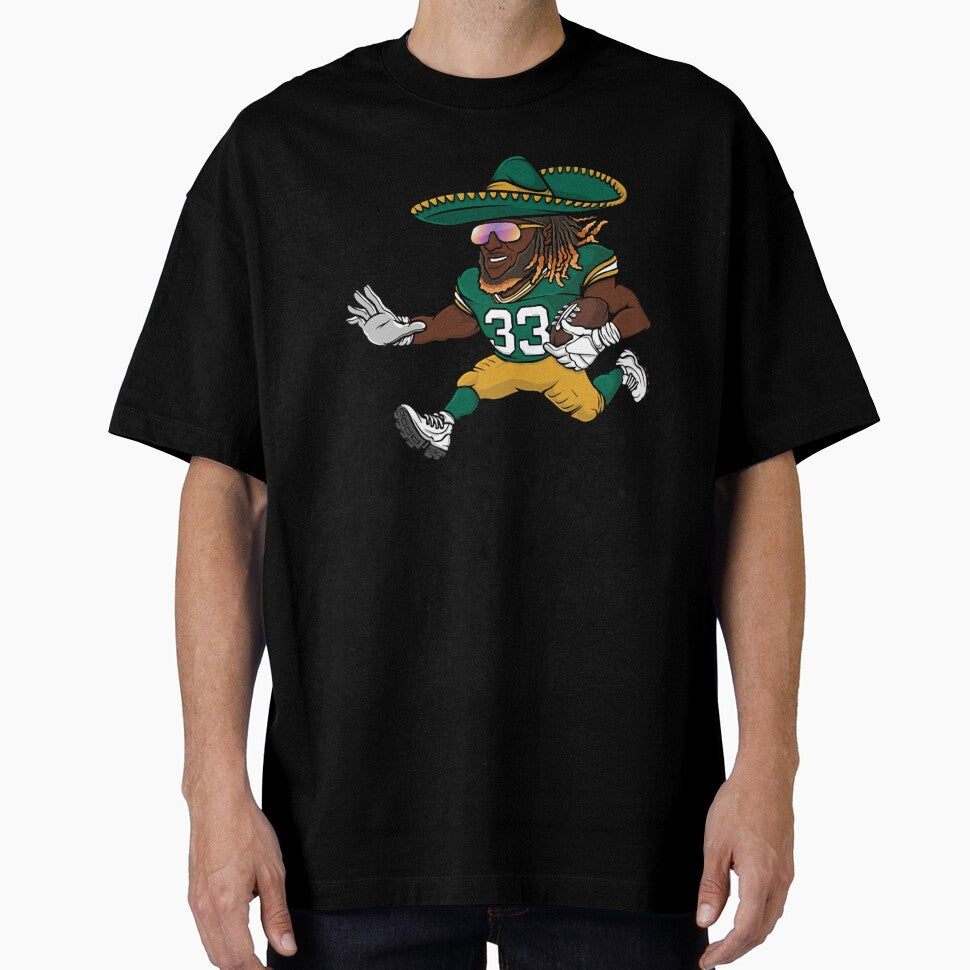 Aaron Jones Green Bay Packers Sombrero by PebblesunShop