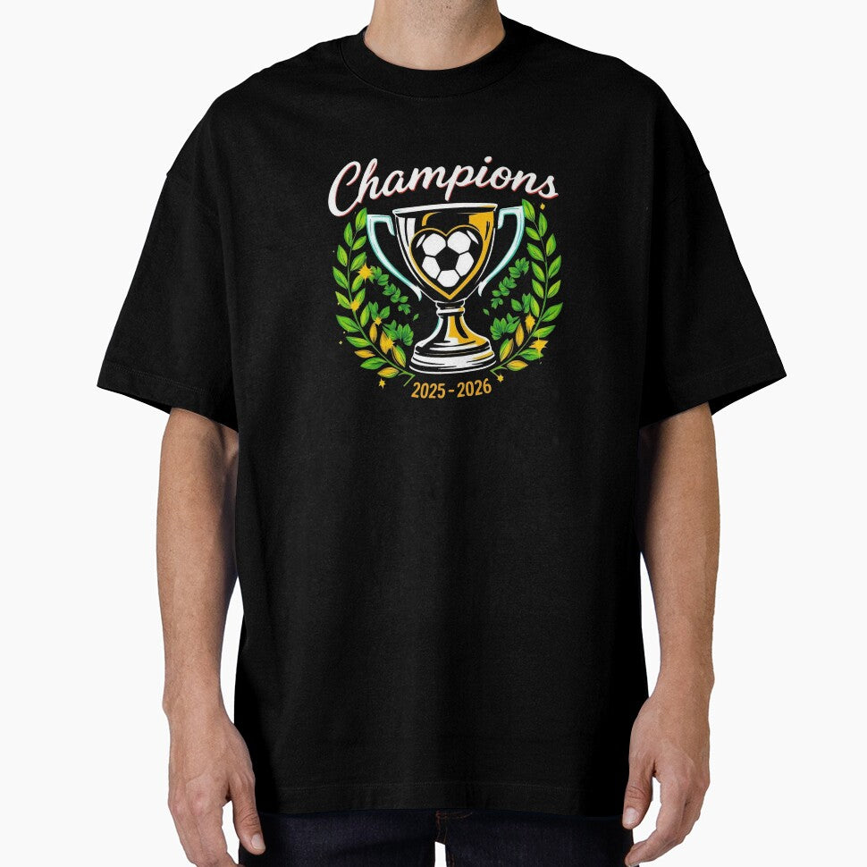 Soccer Champions 2025-2026, fantasy football Trophy Design - Football Winner by TheGaliyaStudio