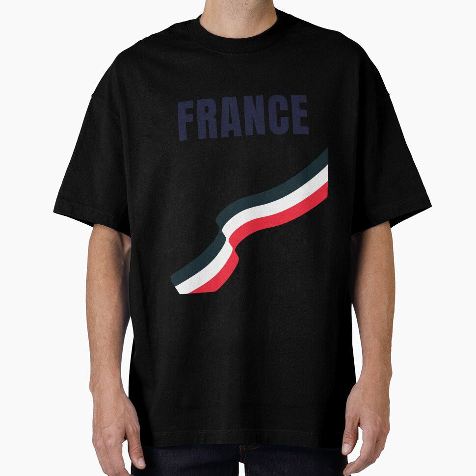 Supporter of blue pennant flag, Fan national team of France-passion foot by Passionfoot