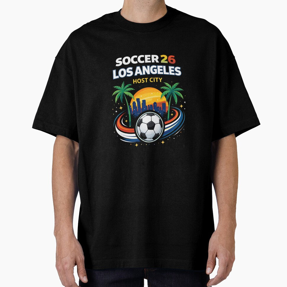 Soccer 26 Los Angeles Host City – LA Soccer Fan Souvenir Shirt by MK-Charlie