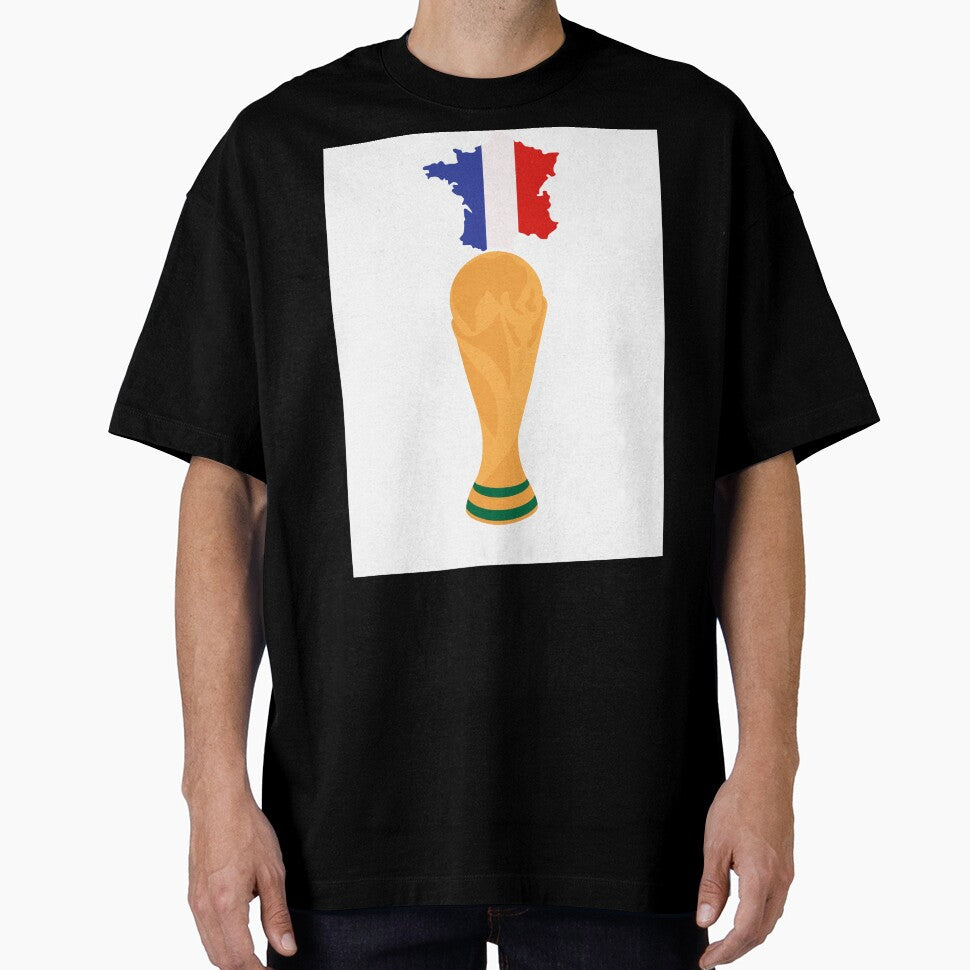 France Football Fan T-Shirt by VelvetPixelShopp