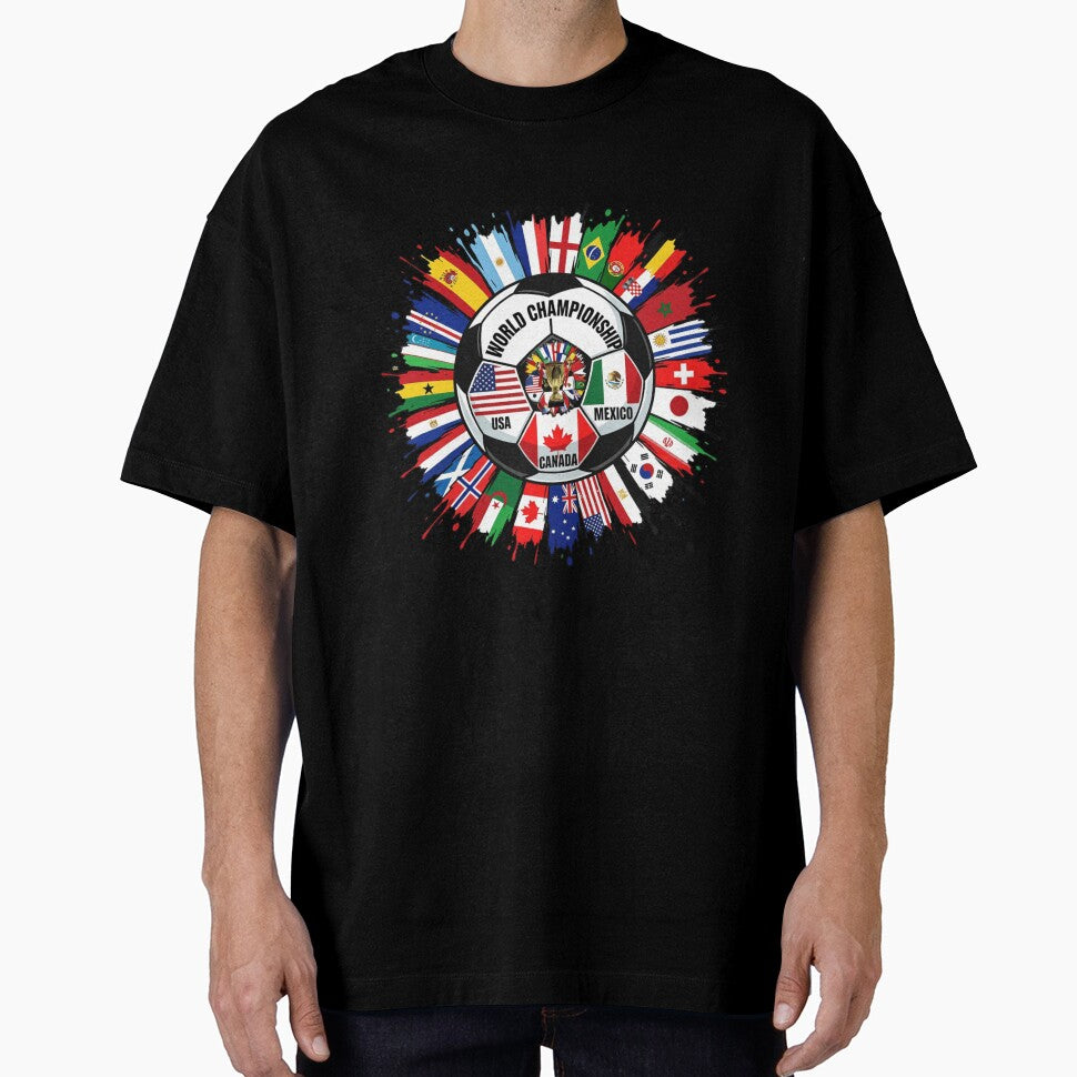 Football World Championship 2026 USA Canada Mexico by Thread&Fable