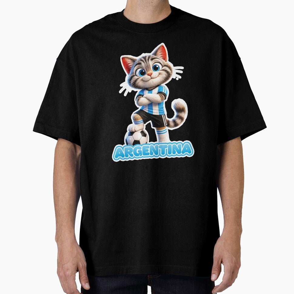 Sticker - Decal - Argentina Cat – Soccer Spirit by ForeverPrintsOK