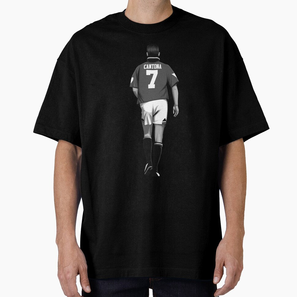 Eric Cantona Black and White Version by Aldduardo