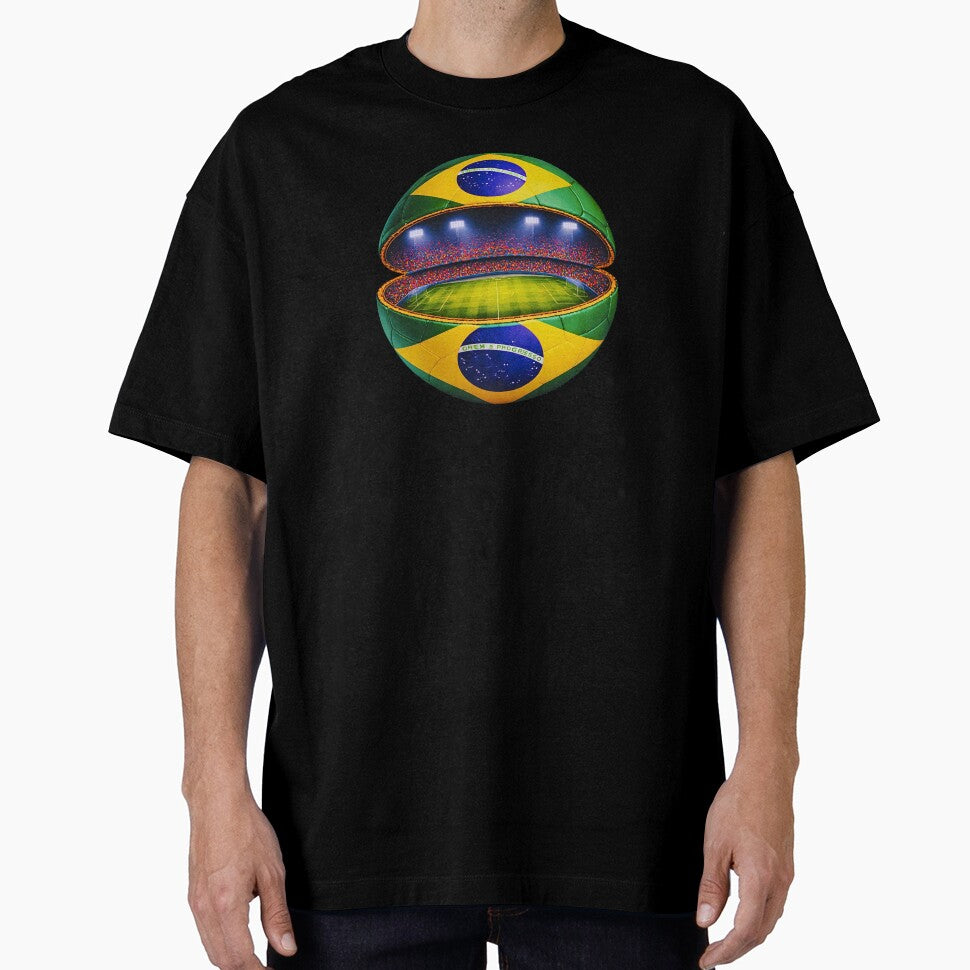 Brazil Soccer Stadium Ball Design by FunToTheFullest