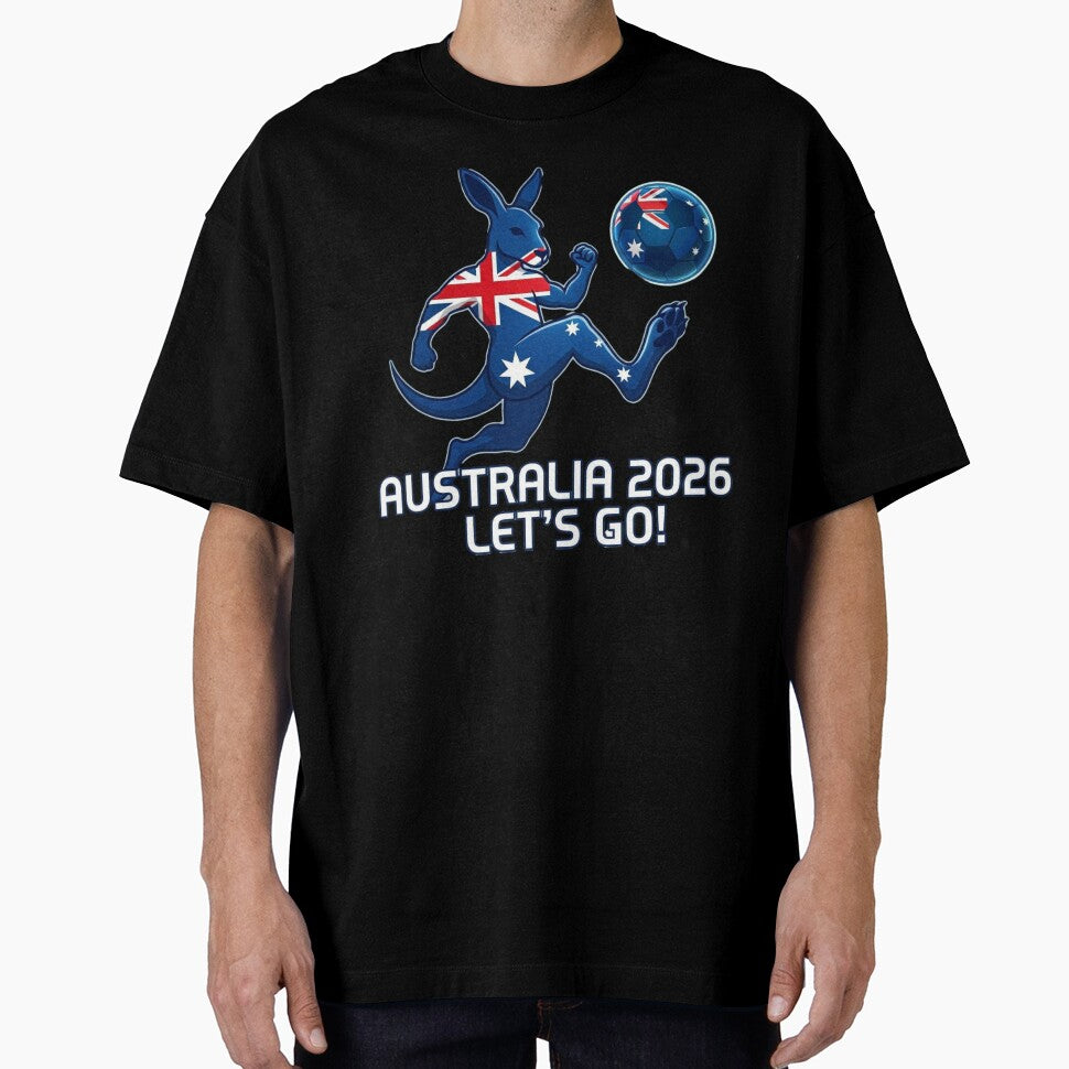 Australia 2026 Soccer Kangaroo Shirt | Aussie Football Fan Design | Let’s Go Australia Sports Gift by Prime legend