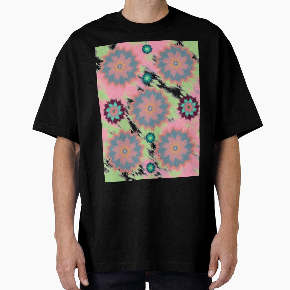 multi-roses tie dye cotton by Great-nightmare
